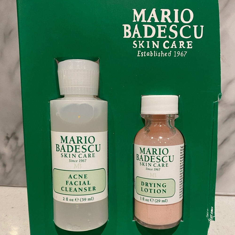 Mario Badescu Acne Facial Cleanser and Drying Lotion Set